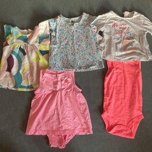 Girl summer bundle 3–6-9month Tea collection etc
